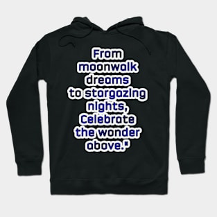 Stargazing Nights: Embracing Celestial Wonder Hoodie